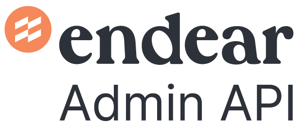 Endear Admin API for custom integrations